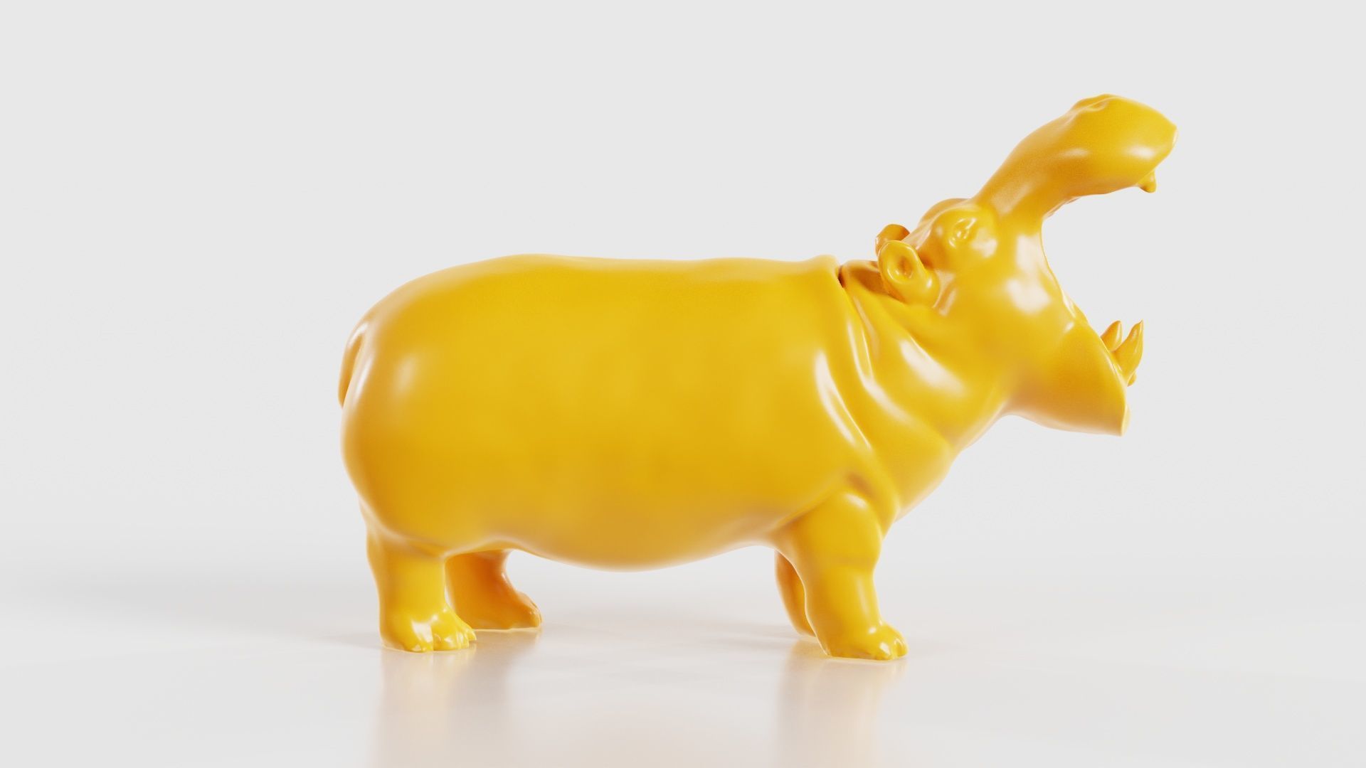 Hippo 3D print model_21