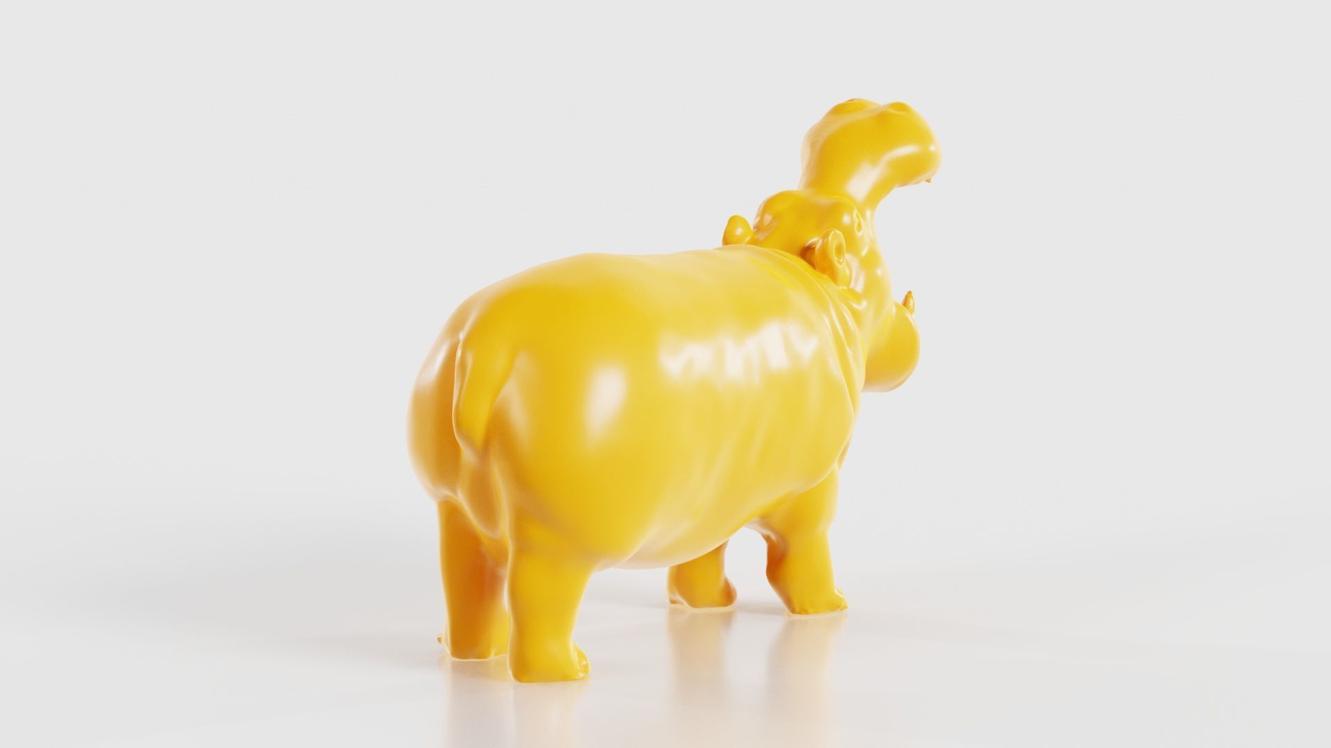 Hippo 3D print model_23