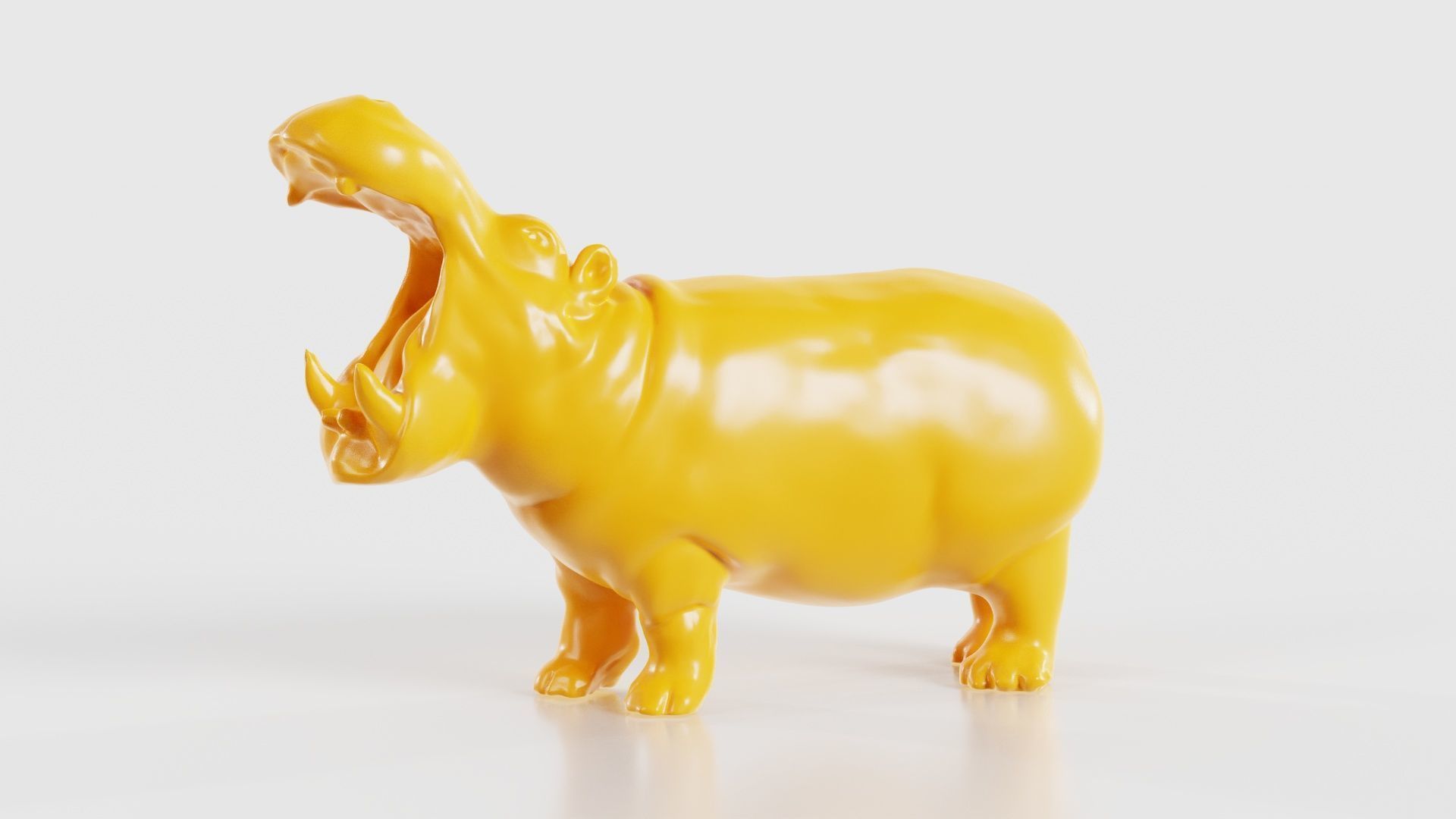 Hippo 3D print model_28