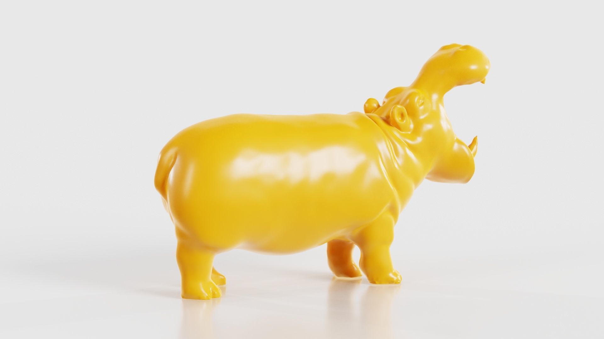 Hippo 3D print model_22