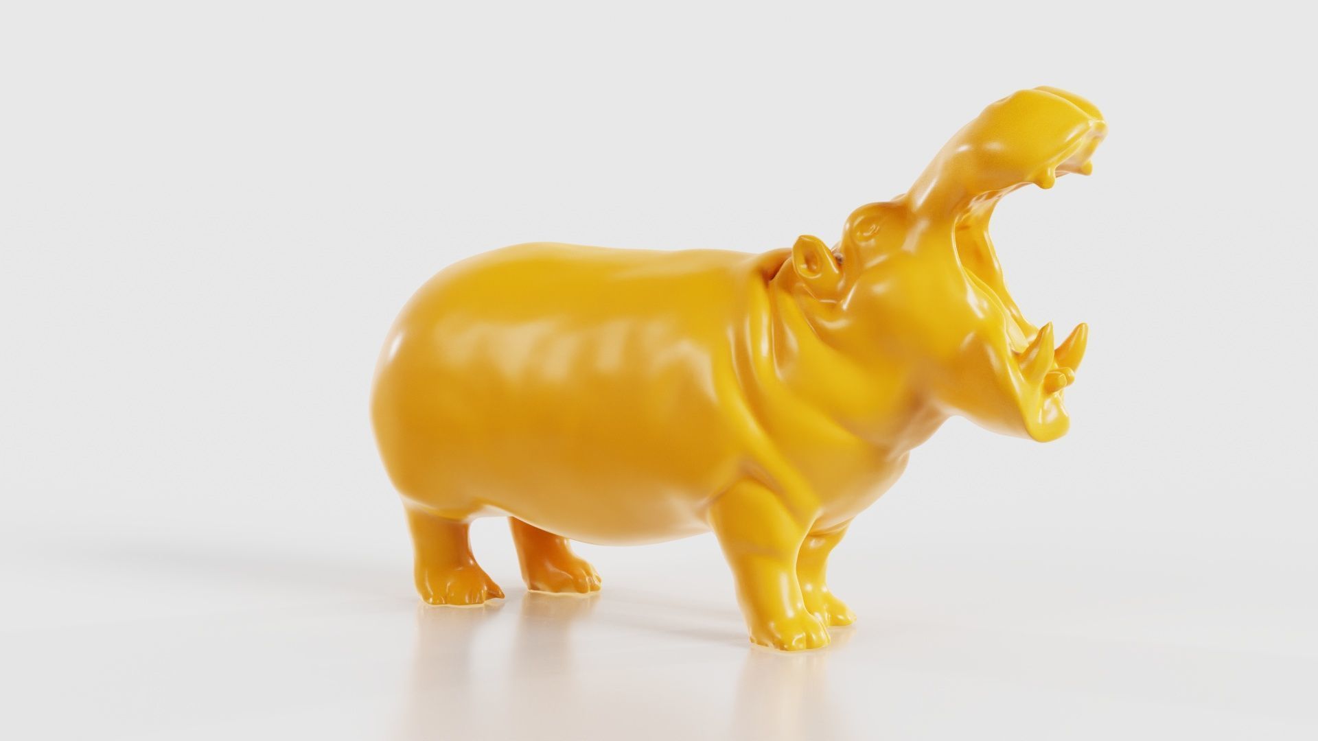 Hippo 3D print model_20
