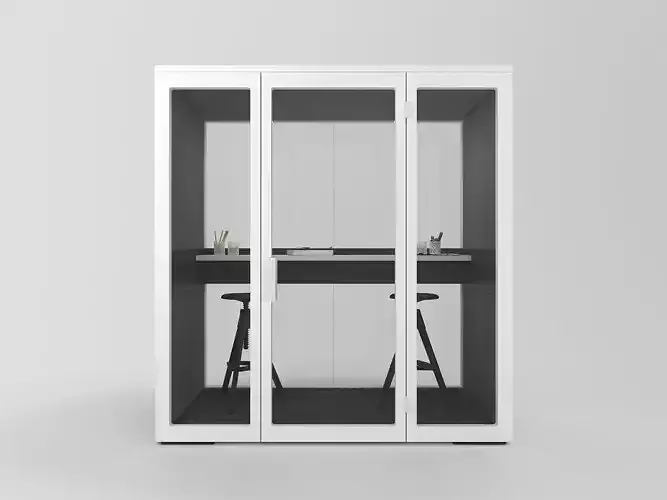 Talky M Bar Window Meeting Pod