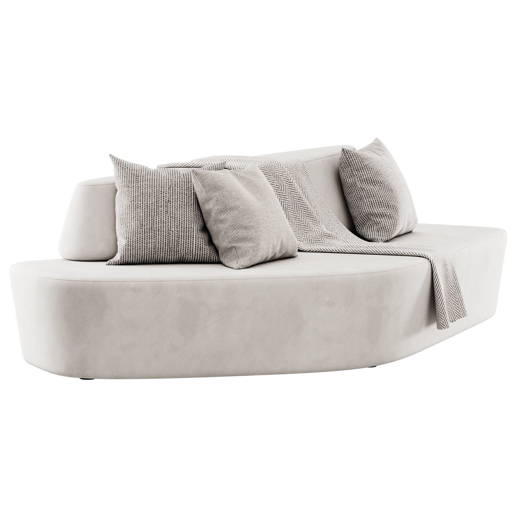 Polar Sofa By Tacchini 3D model_1