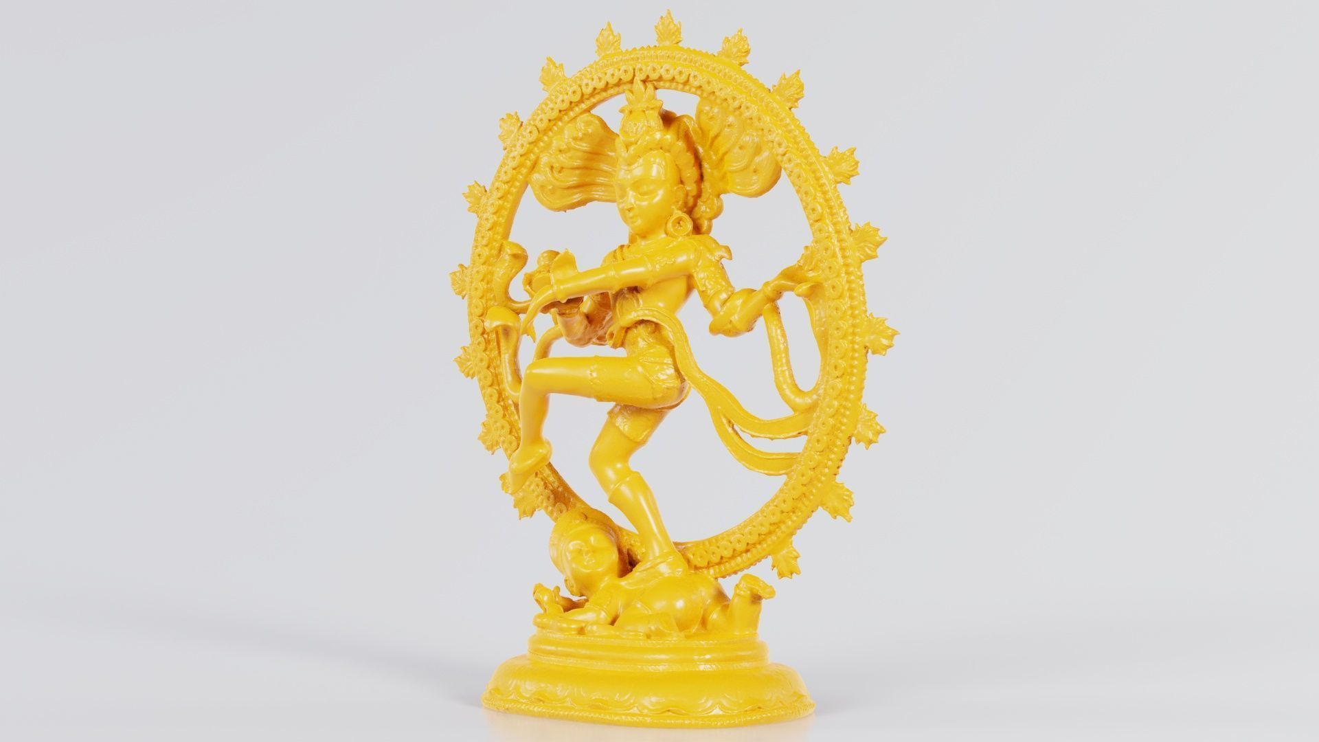 Nataraj Statue 3D print model_1