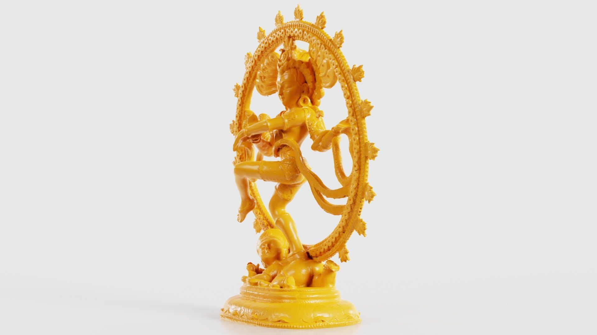 Nataraj Statue 3D print model_27