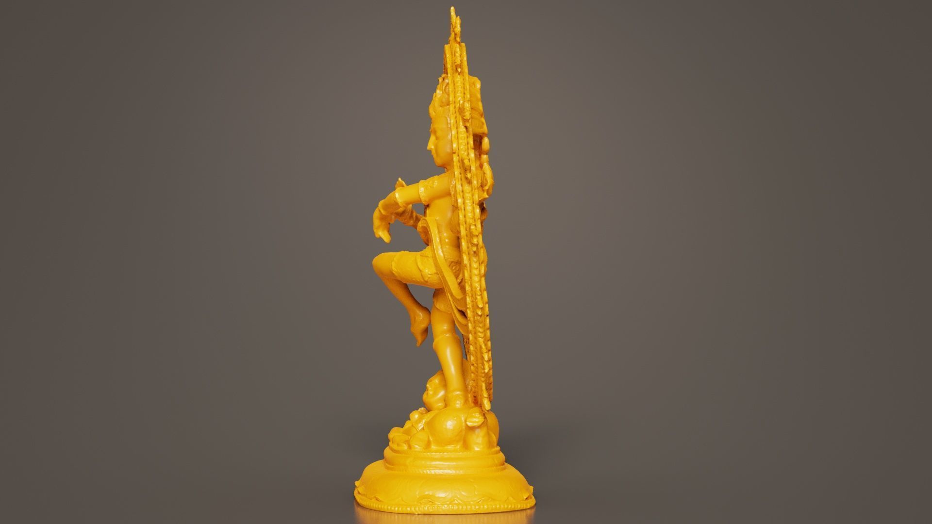 Nataraj Statue 3D print model_6