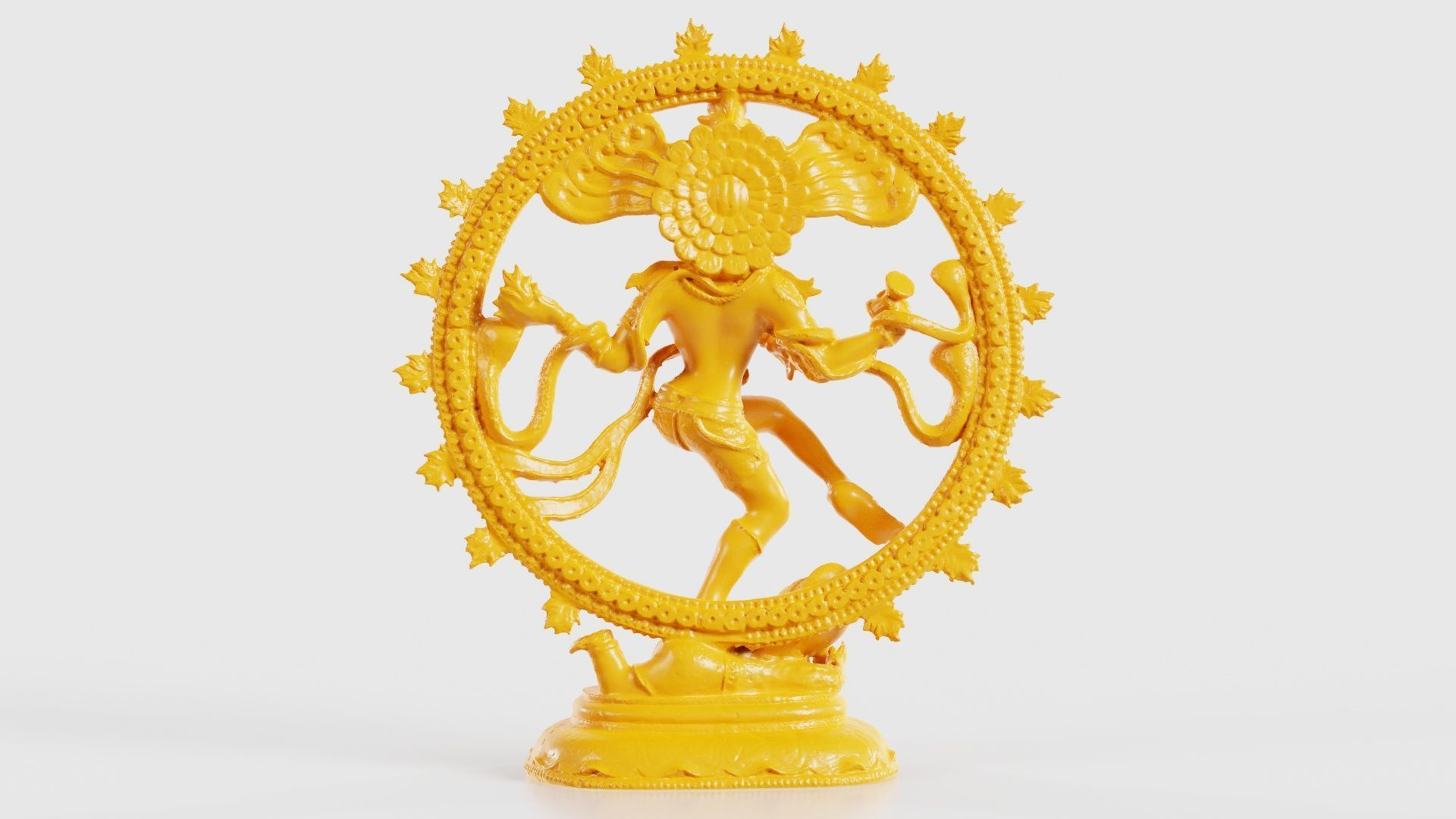 Nataraj Statue 3D print model_23