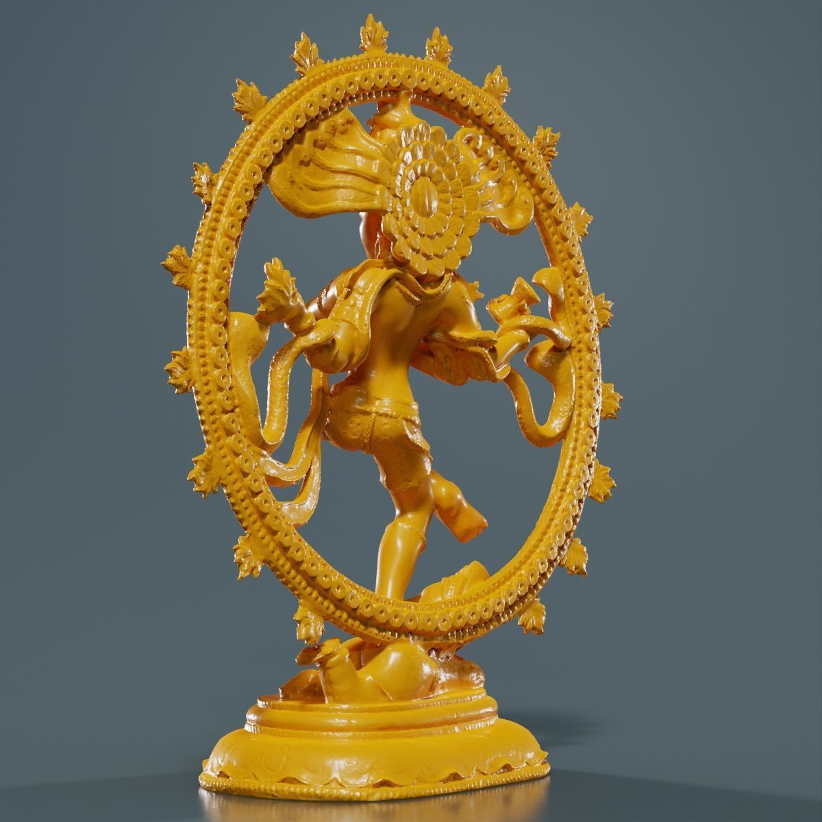 Nataraj Statue 3D print model_14