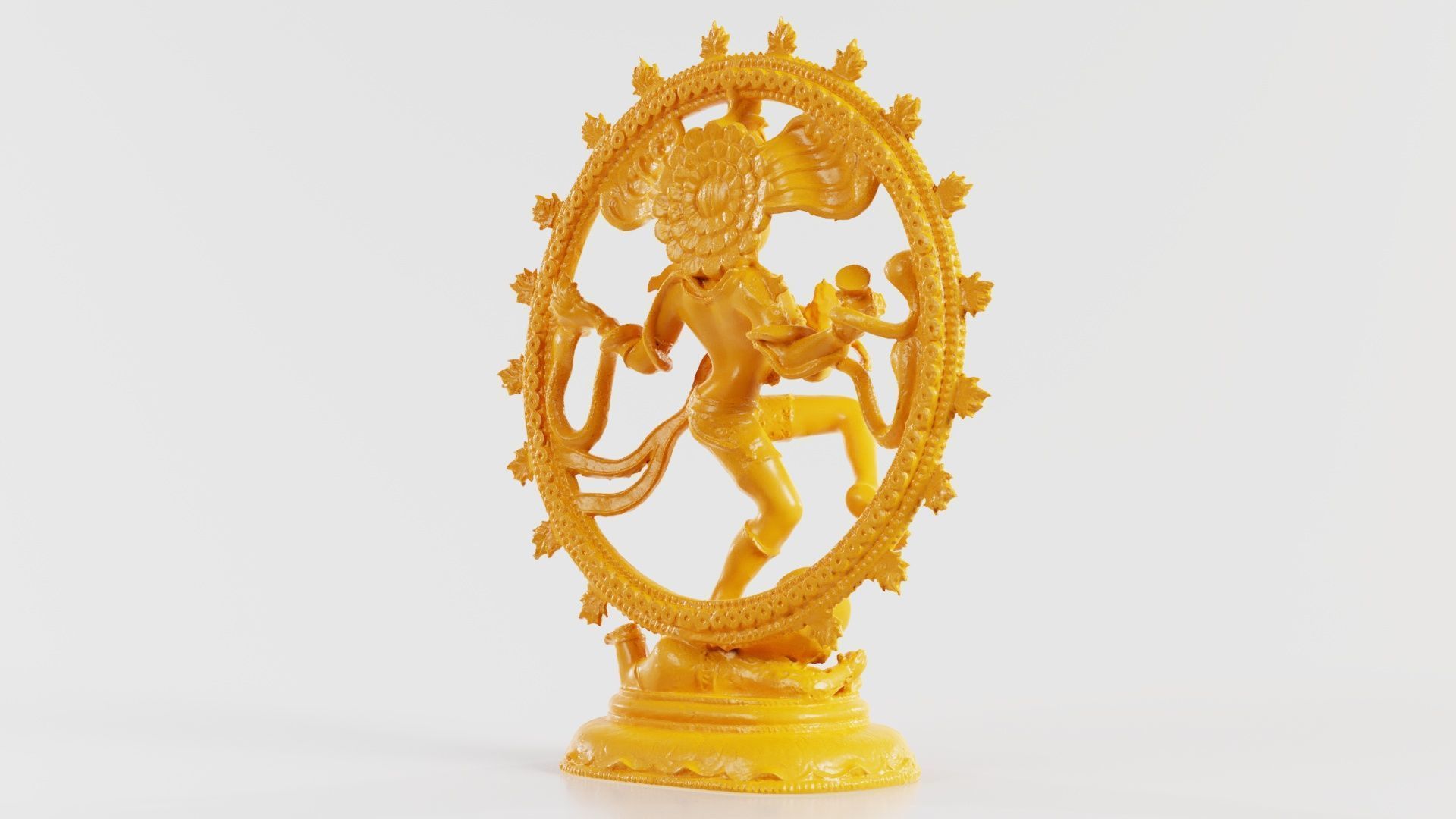 Nataraj Statue 3D print model_3