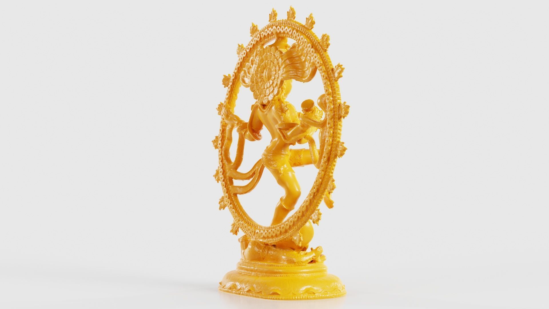 Nataraj Statue 3D print model_21