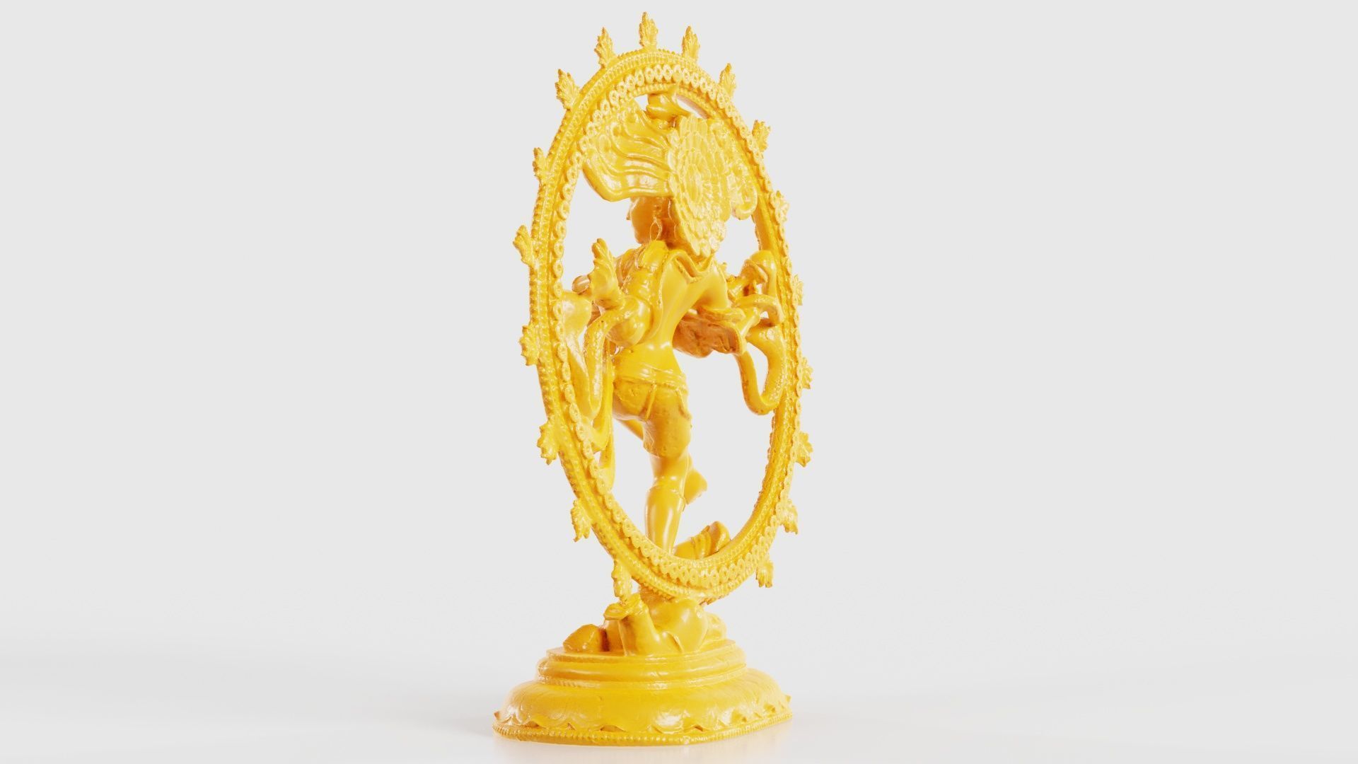 Nataraj Statue 3D print model_25