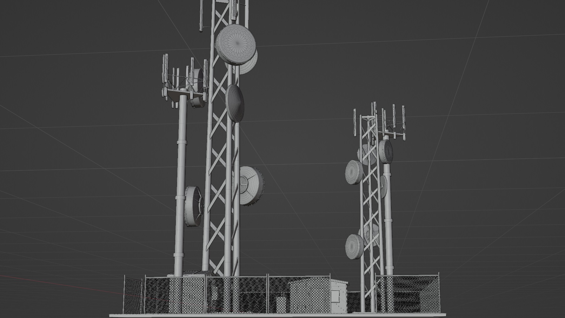 Cell Tower - 3D Print Model 3D print model_14