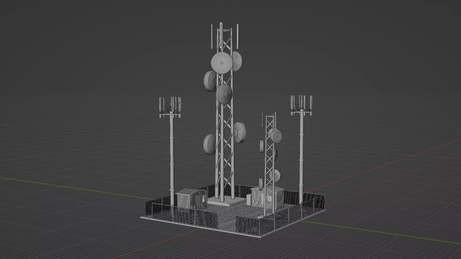 Cell Tower - 3D Print Model 3D print model_0