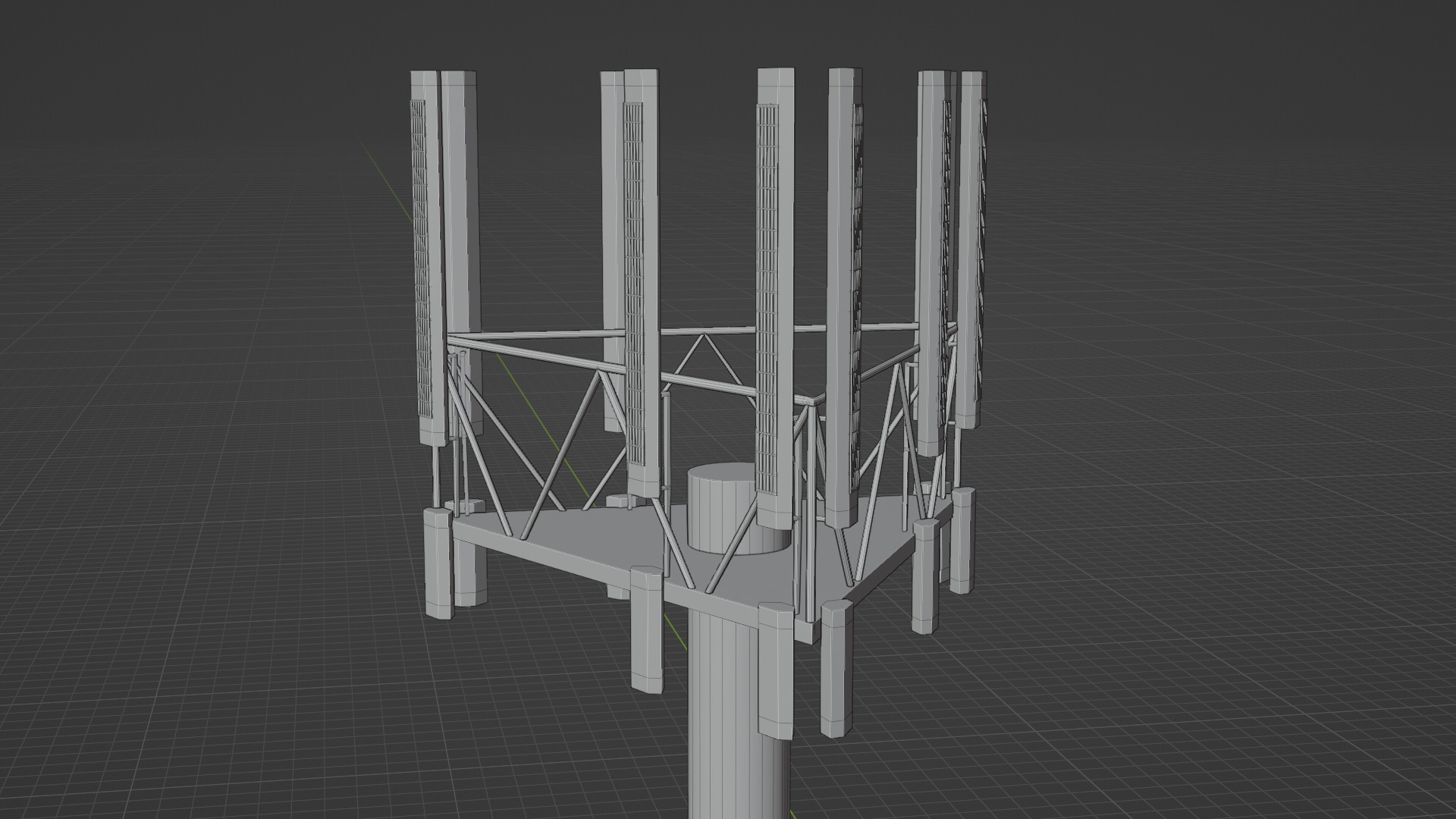 Cell Tower - 3D Print Model 3D print model_4