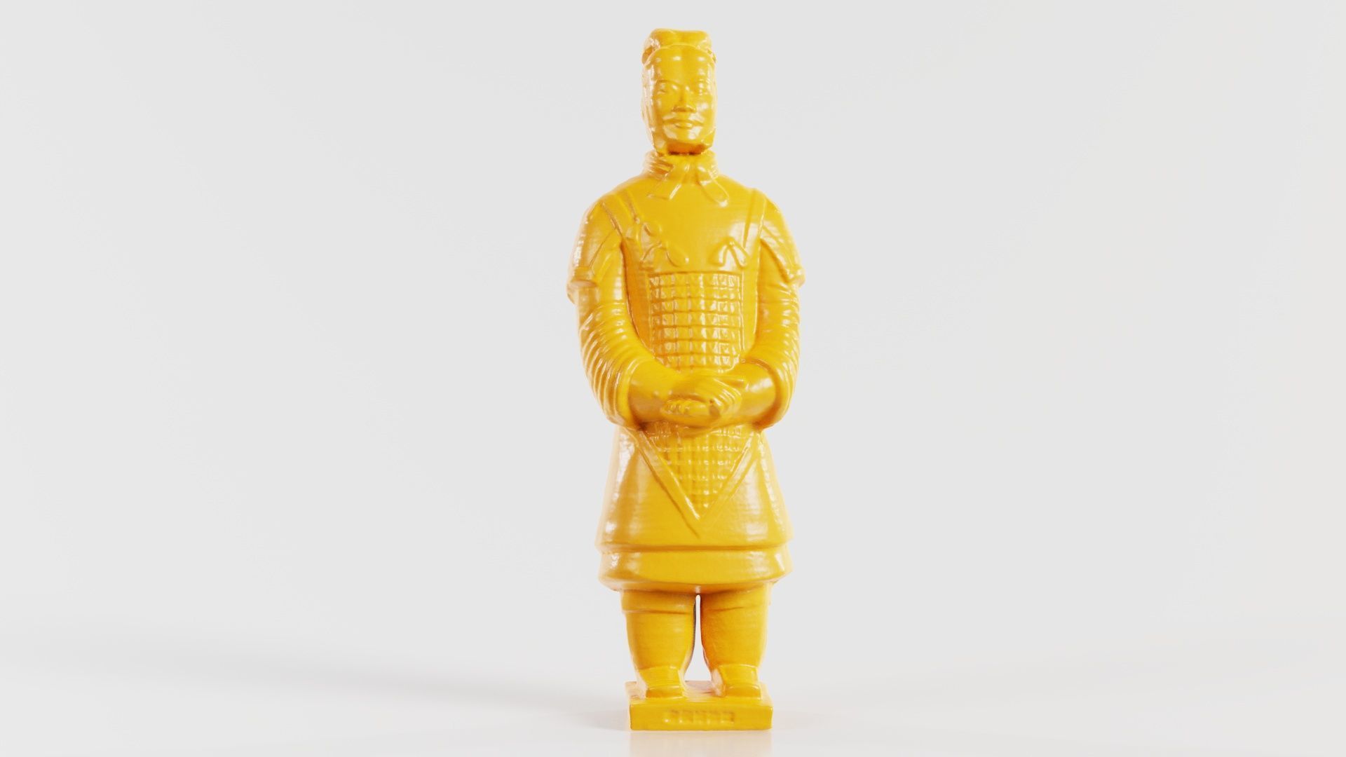 Terracotta Warrior Resting Hands 3D print model_7