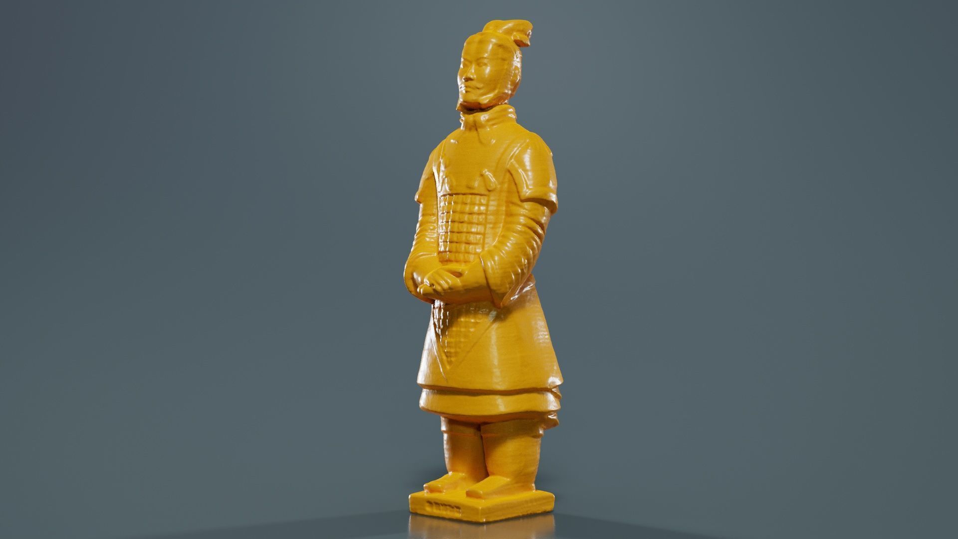Terracotta Warrior Resting Hands 3D print model_4