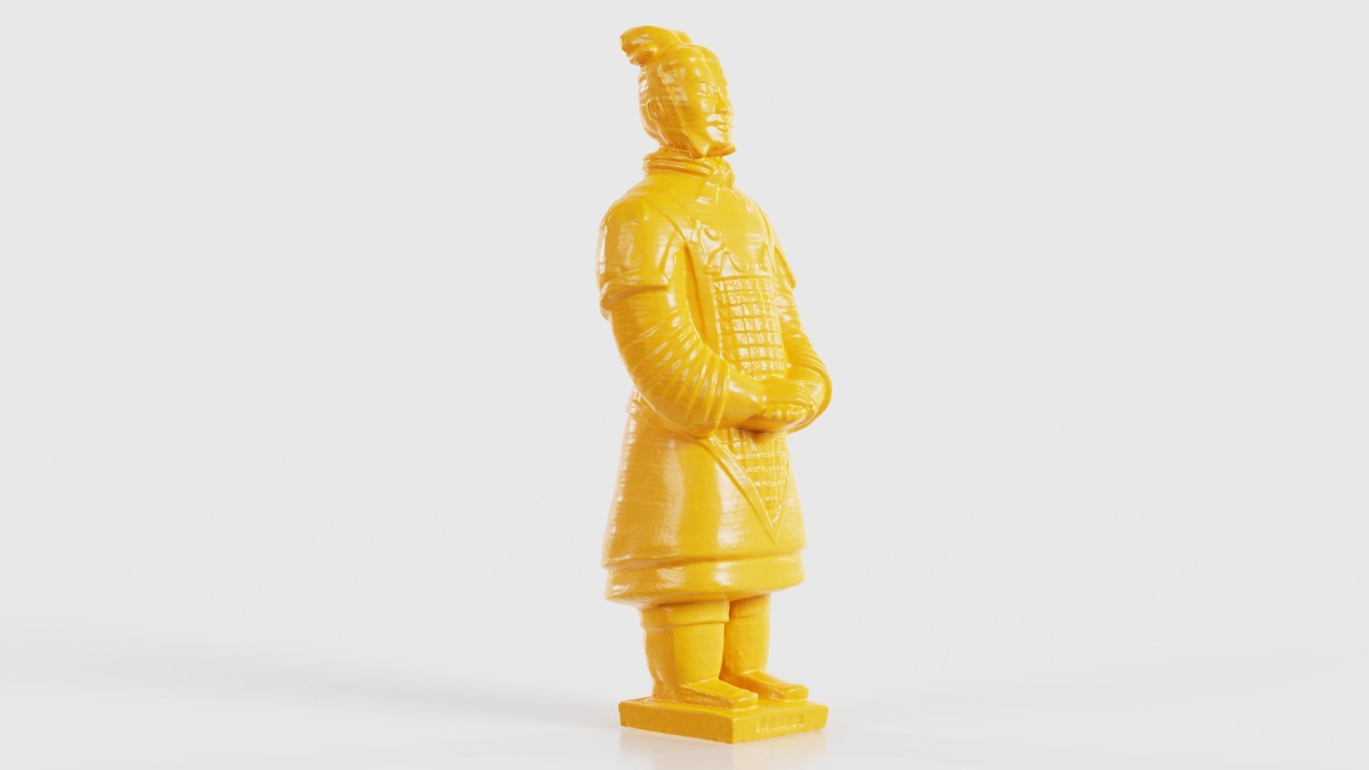 Terracotta Warrior Resting Hands 3D print model_20