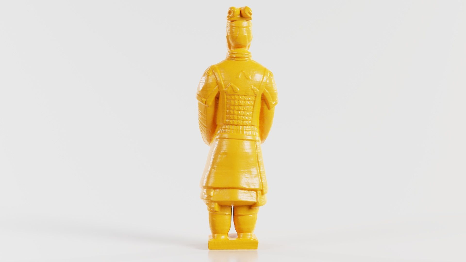 Terracotta Warrior Resting Hands 3D print model_3