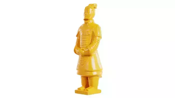 Terracotta Warrior Resting Hands 3D print model