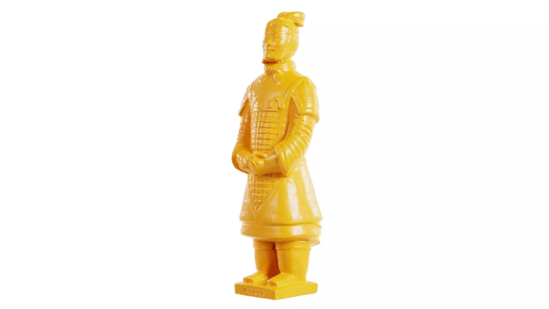 Terracotta Warrior Resting Hands 3D print model_0