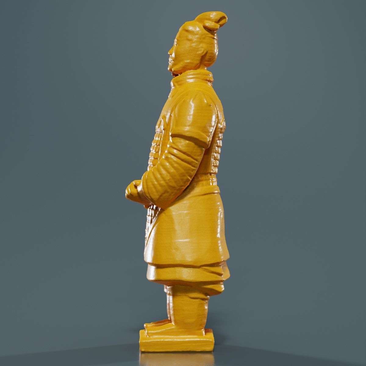 Terracotta Warrior Resting Hands 3D print model_16