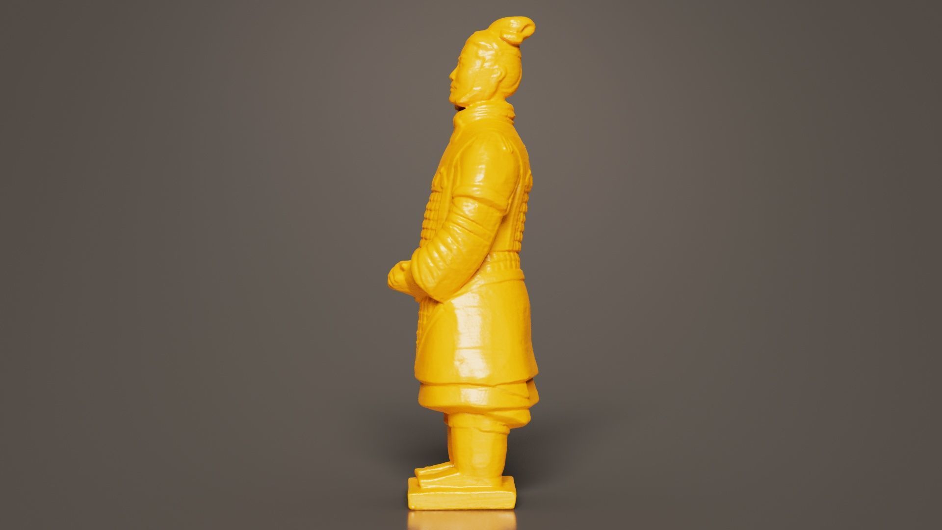 Terracotta Warrior Resting Hands 3D print model_6