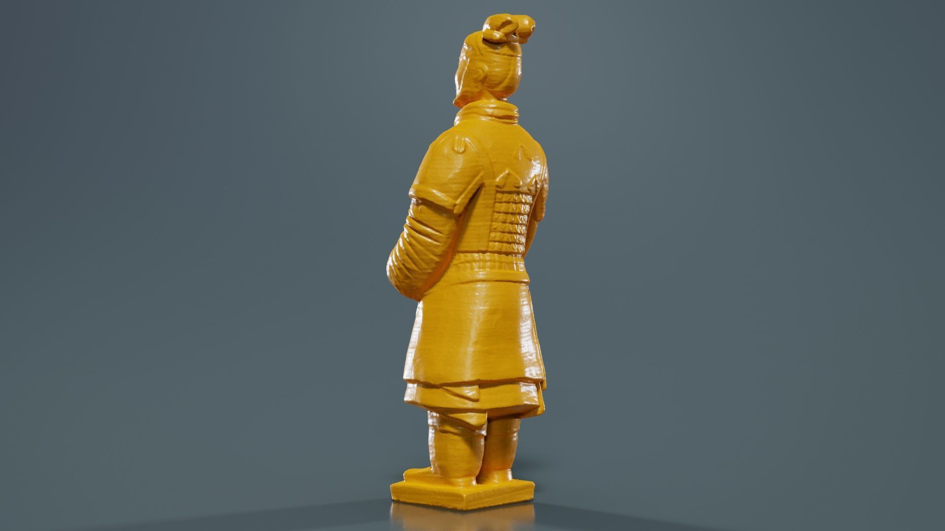 Terracotta Warrior Resting Hands 3D print model_1