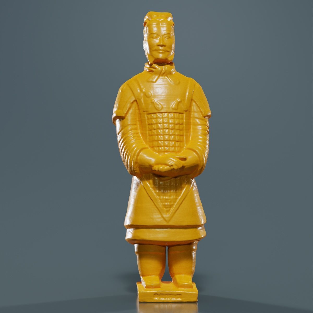 Terracotta Warrior Resting Hands 3D print model_10