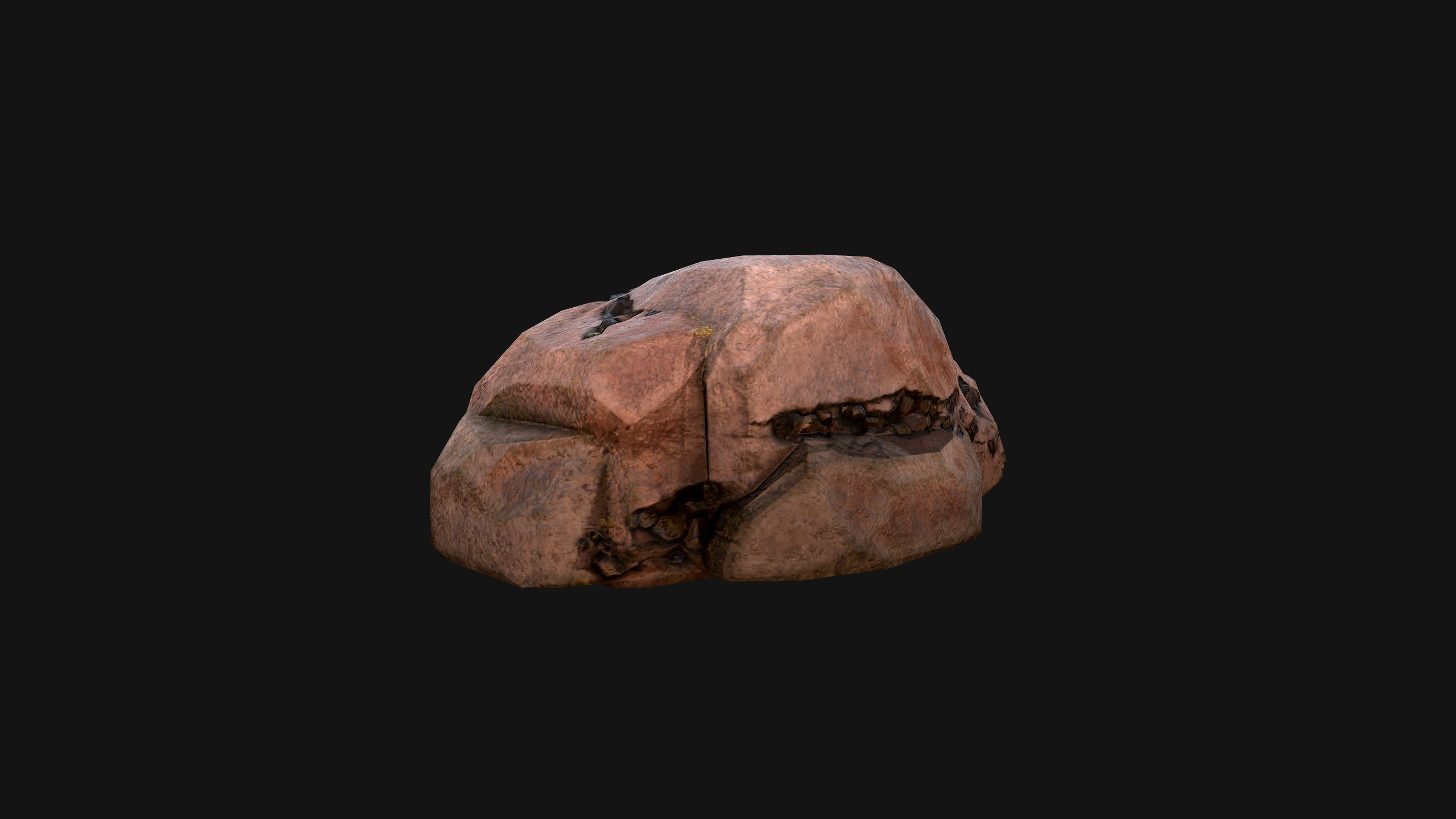 Coal Deposits Rocks and Ore Low-poly 3D model_45
