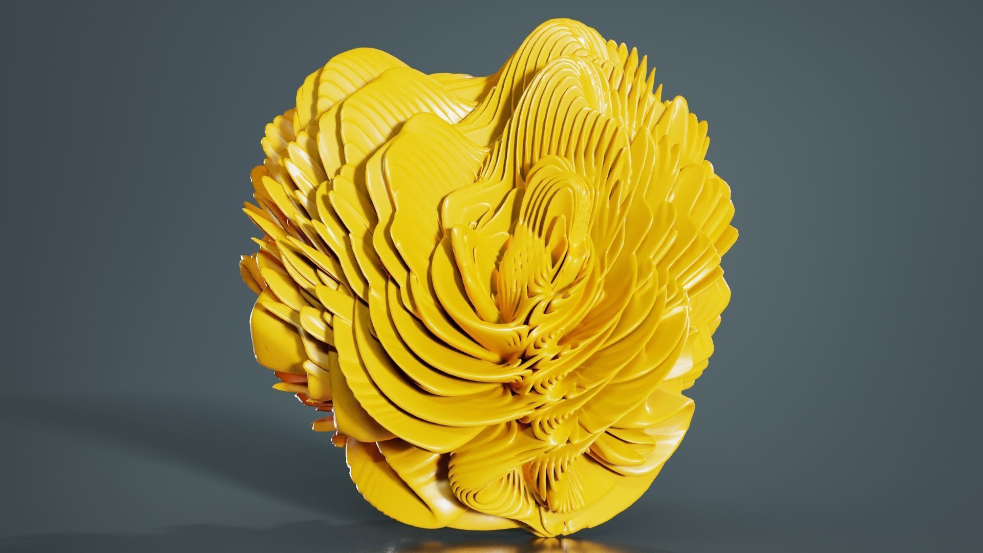 Alien Planet 3D model_7