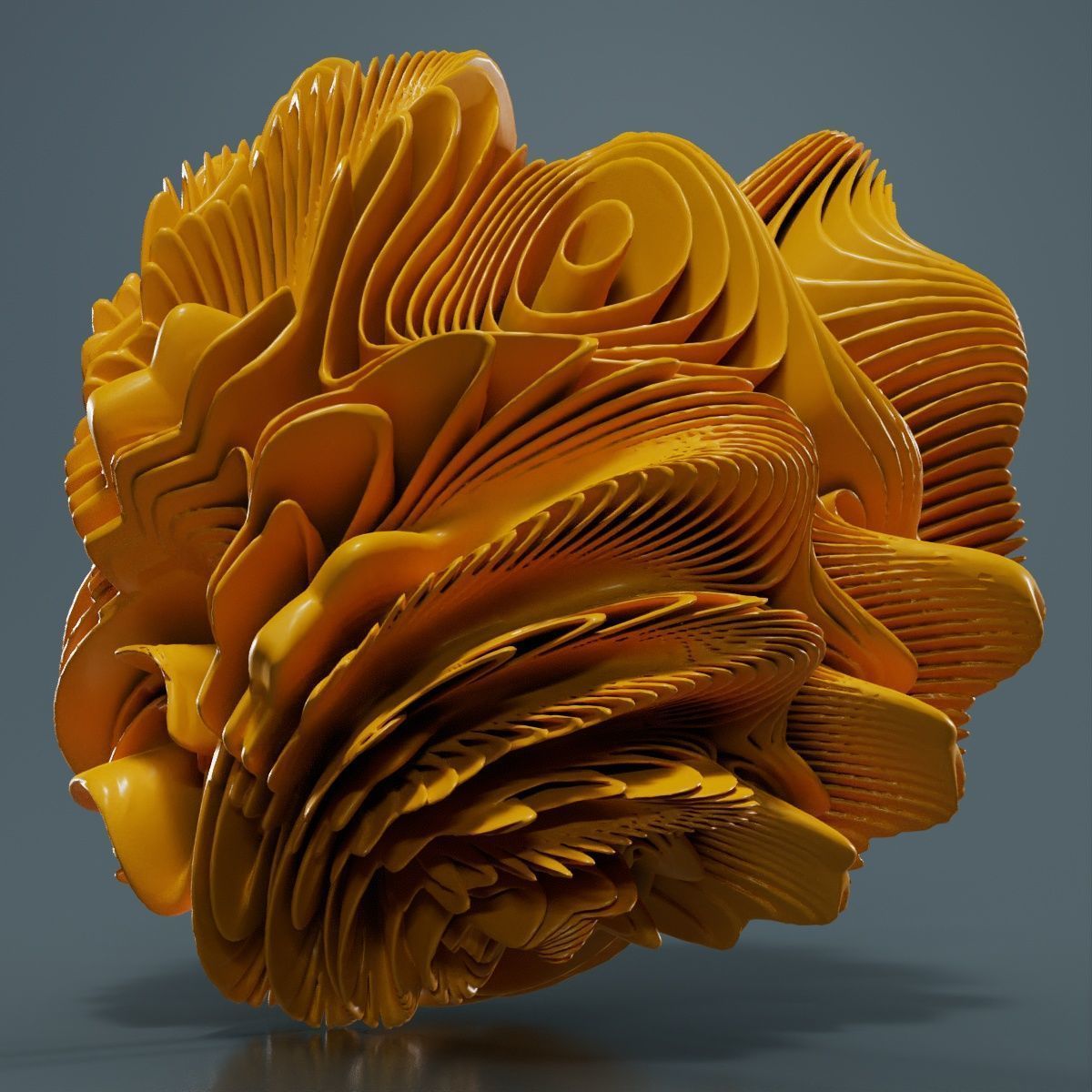 Alien Planet 3D model_9