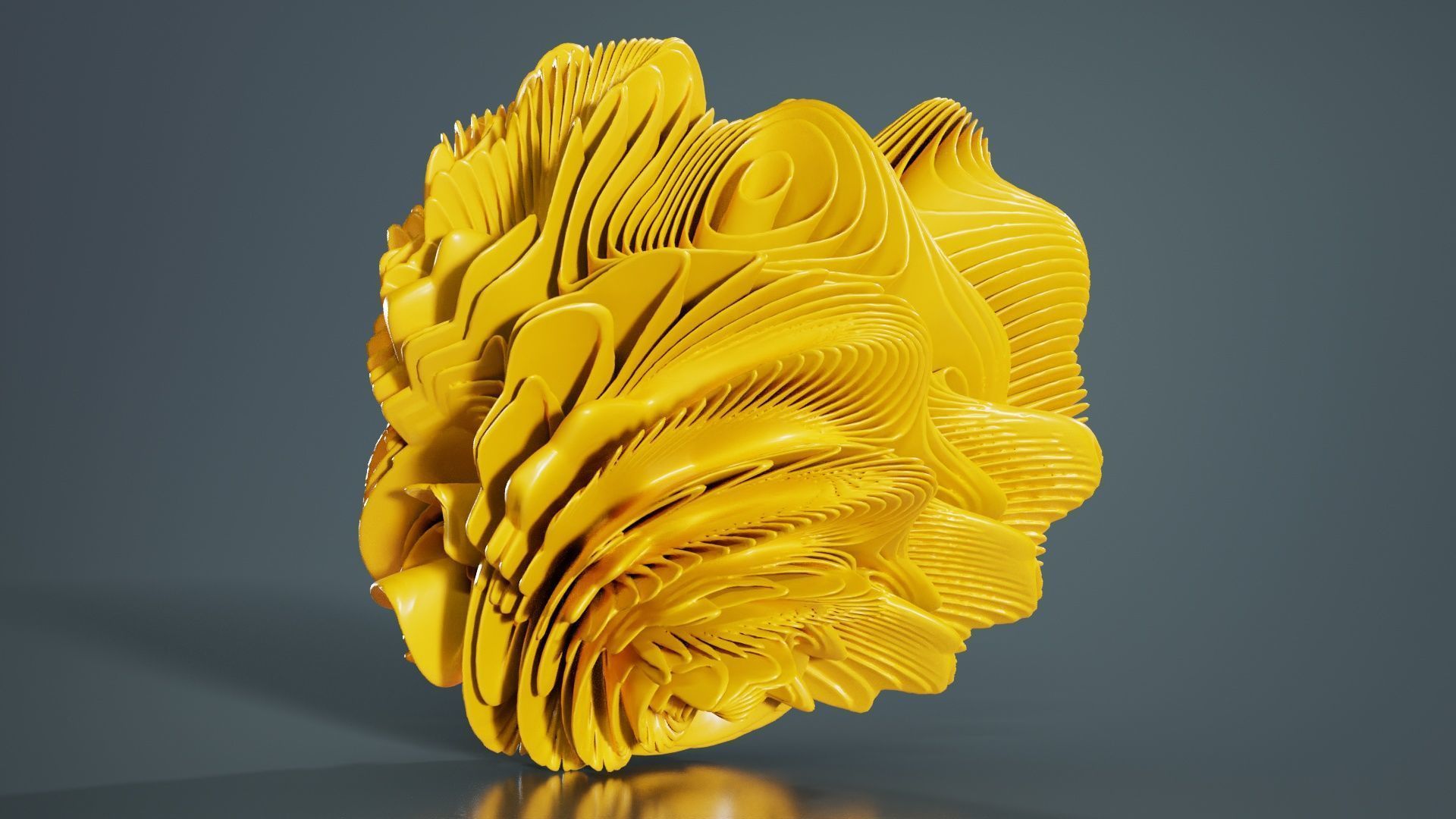 Alien Planet 3D model_3