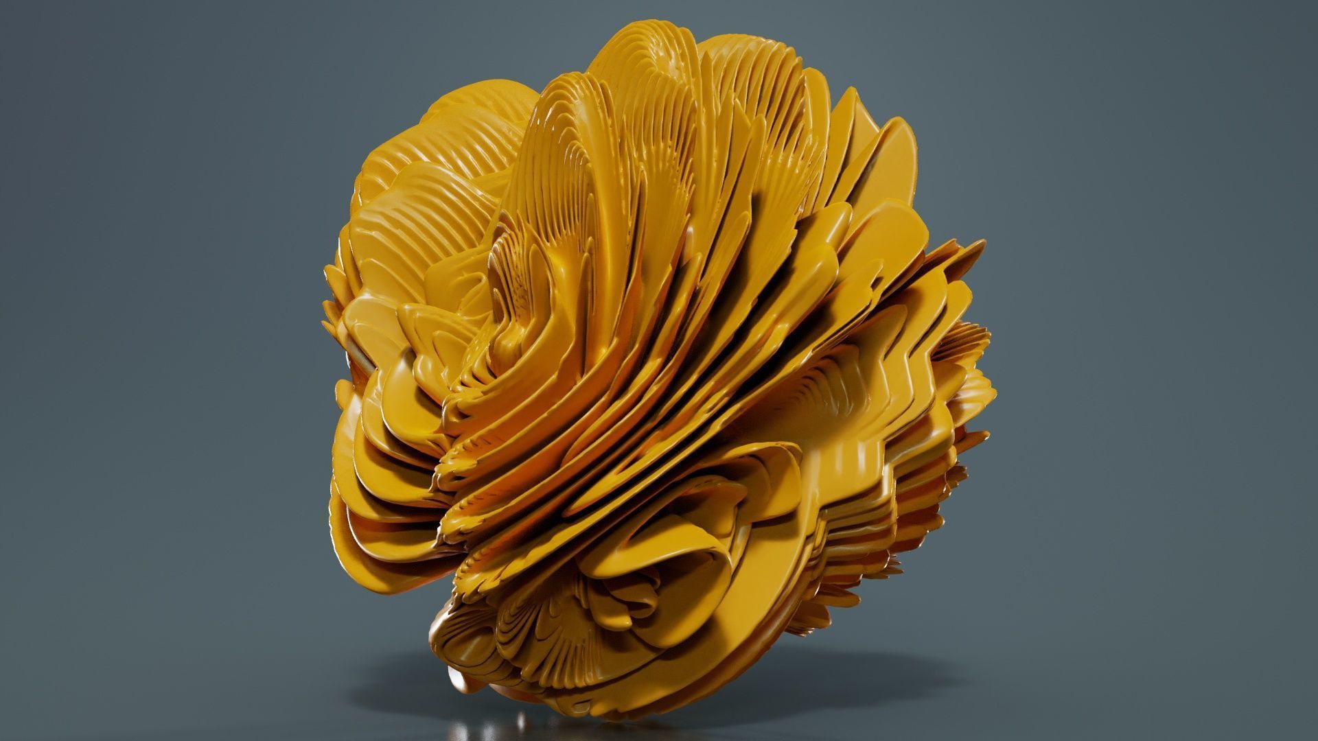 Alien Planet 3D model_6