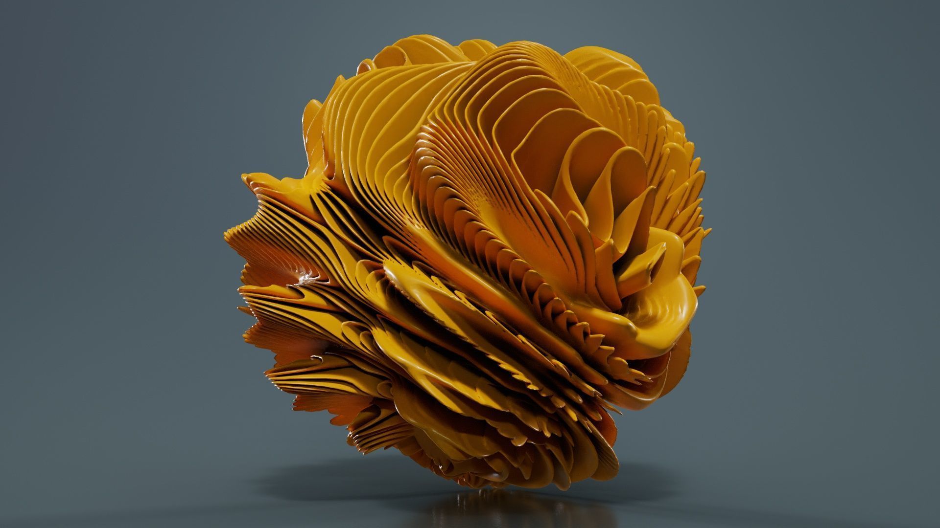 Alien Planet 3D model_2