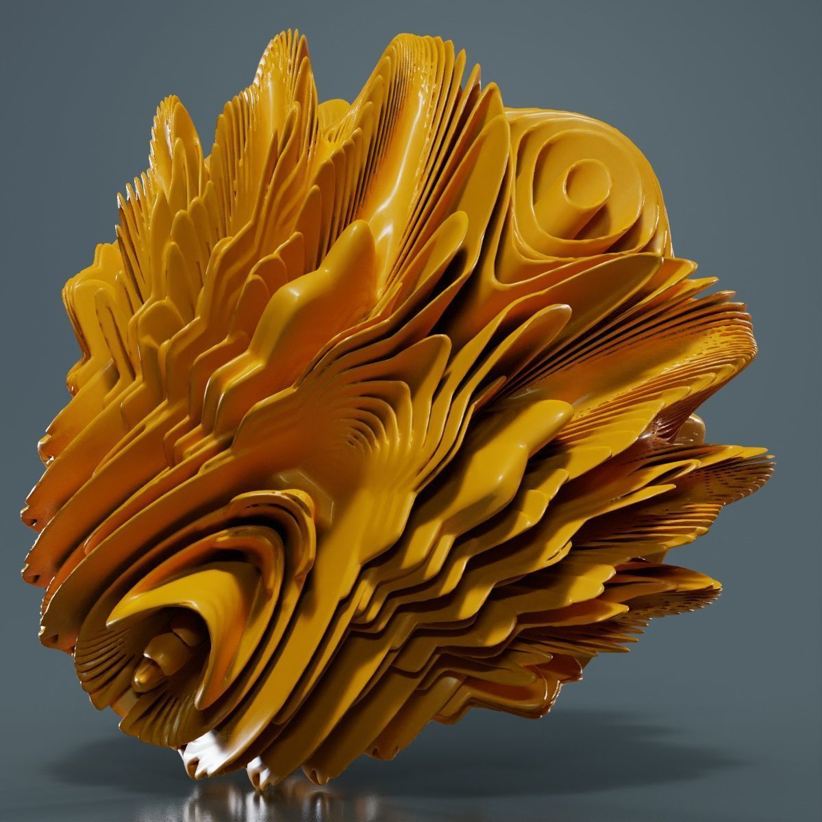 Alien Planet 3D model_10