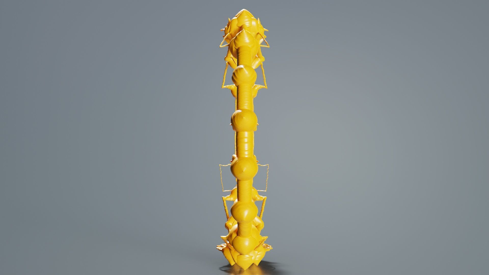 Alien Ring 3D model_3