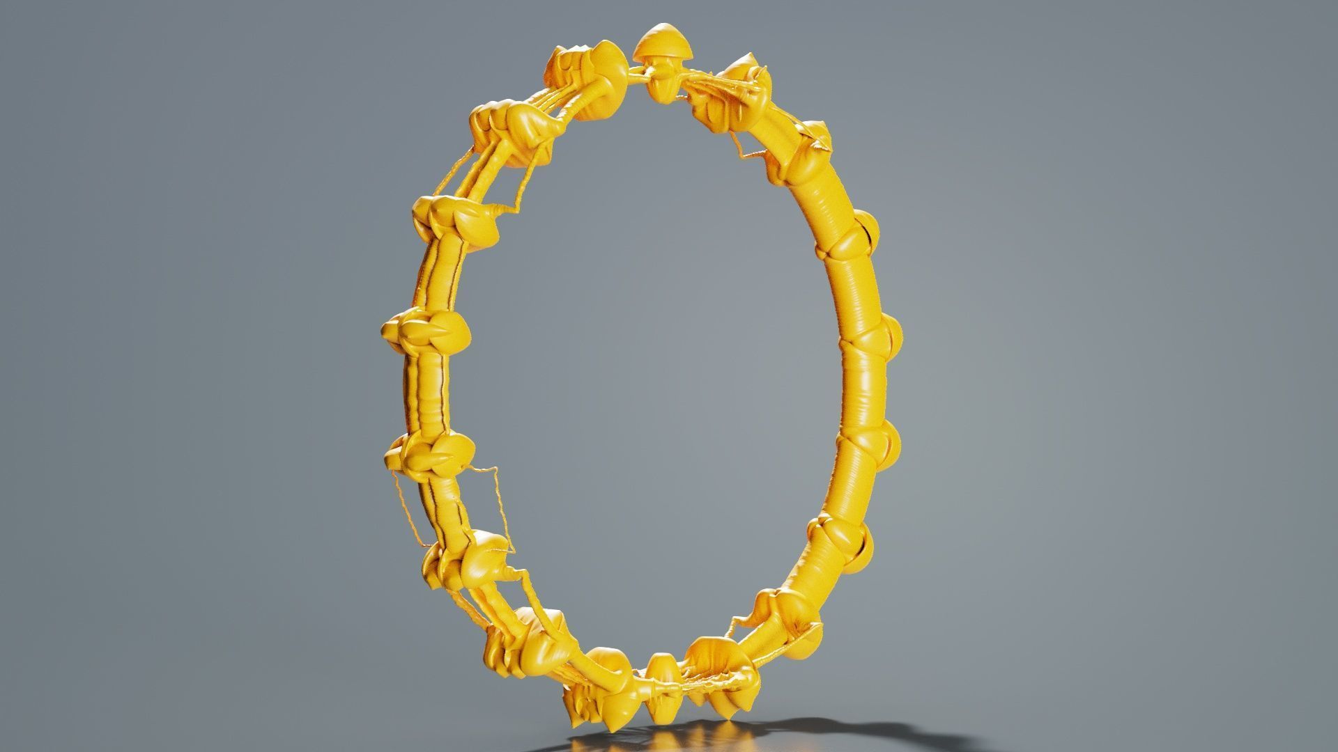 Alien Ring 3D model_6