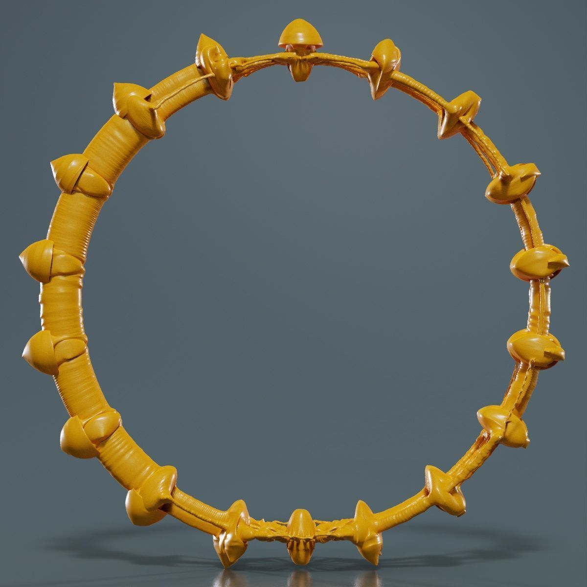 Alien Ring 3D model_13