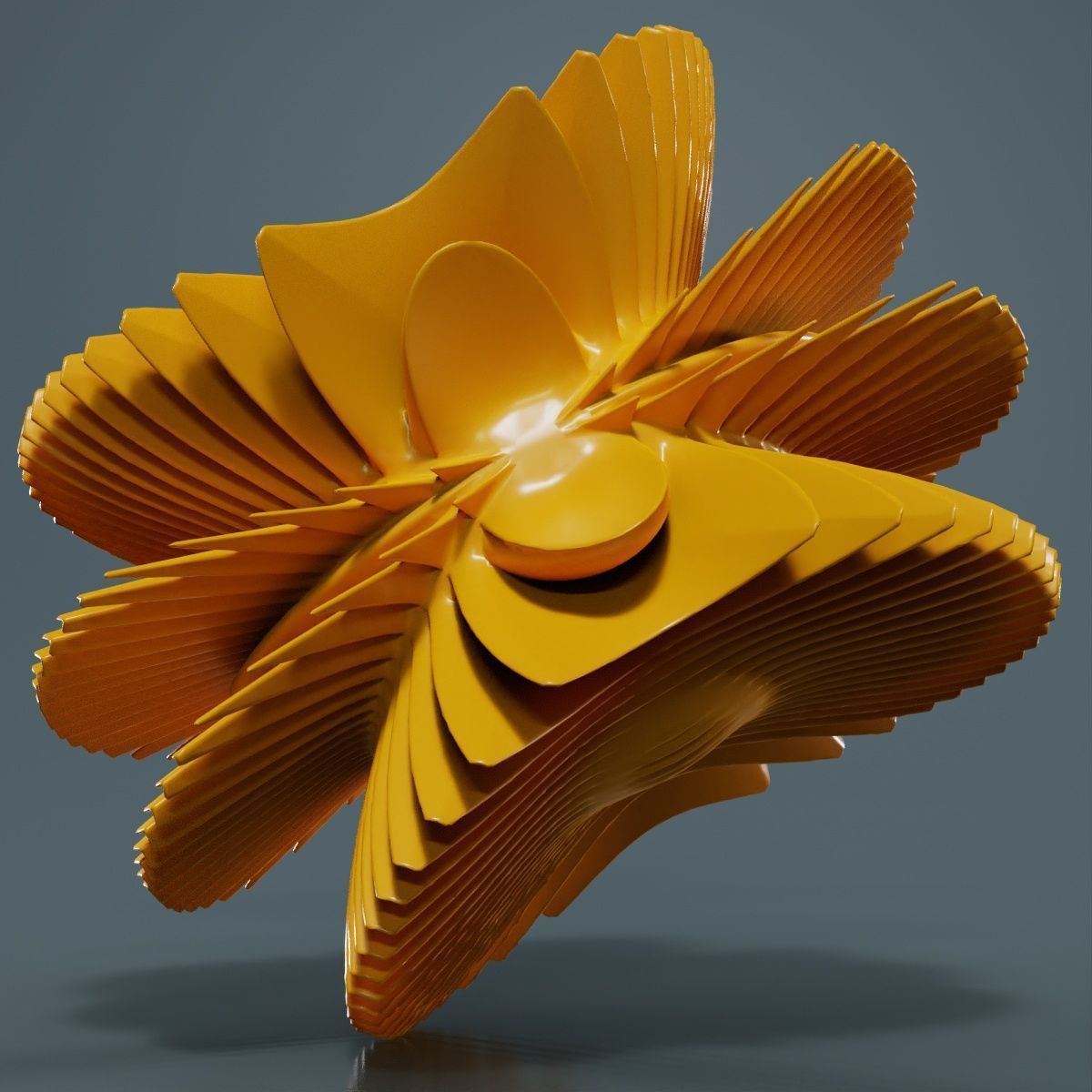 Amplifier 3D model_14