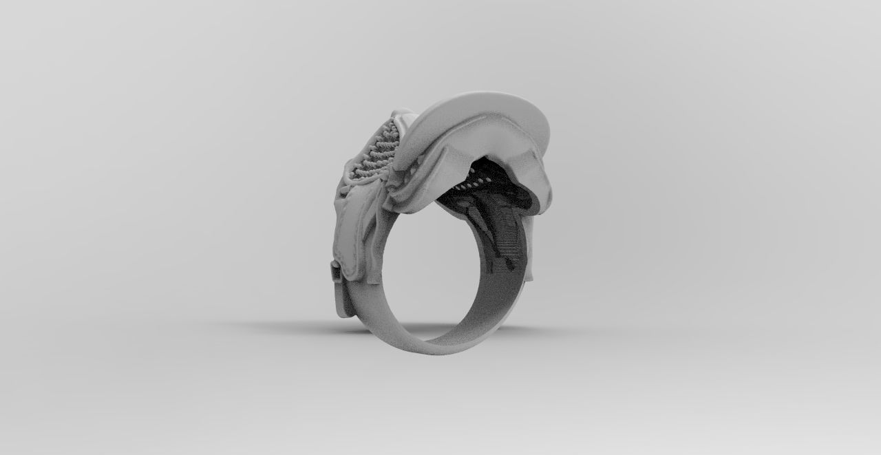 anillo silla de montar  3D print model_2