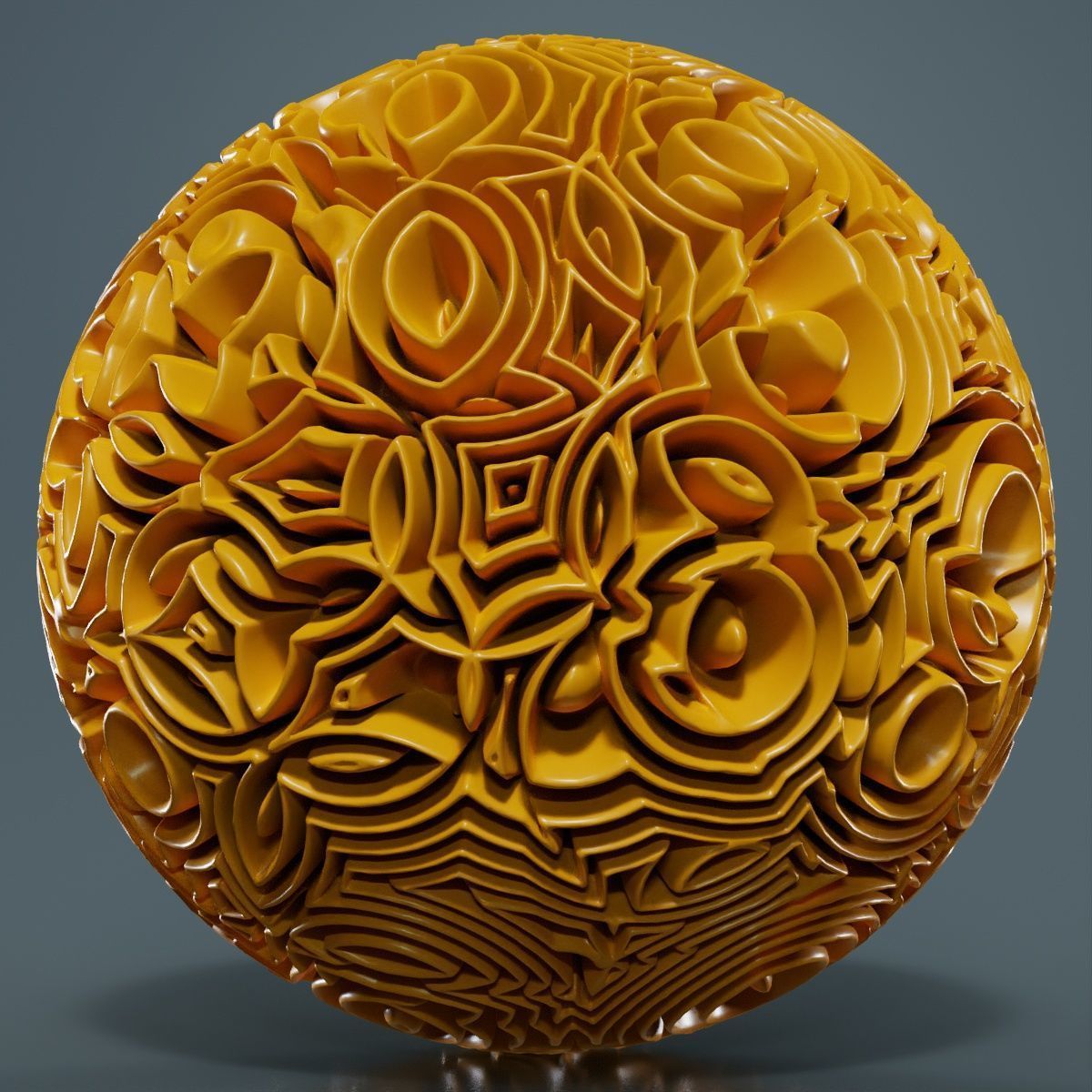 Beauty Ball 3D model_15