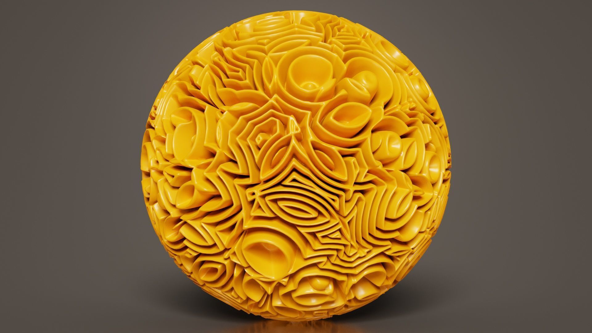 Beauty Ball 3D model_7