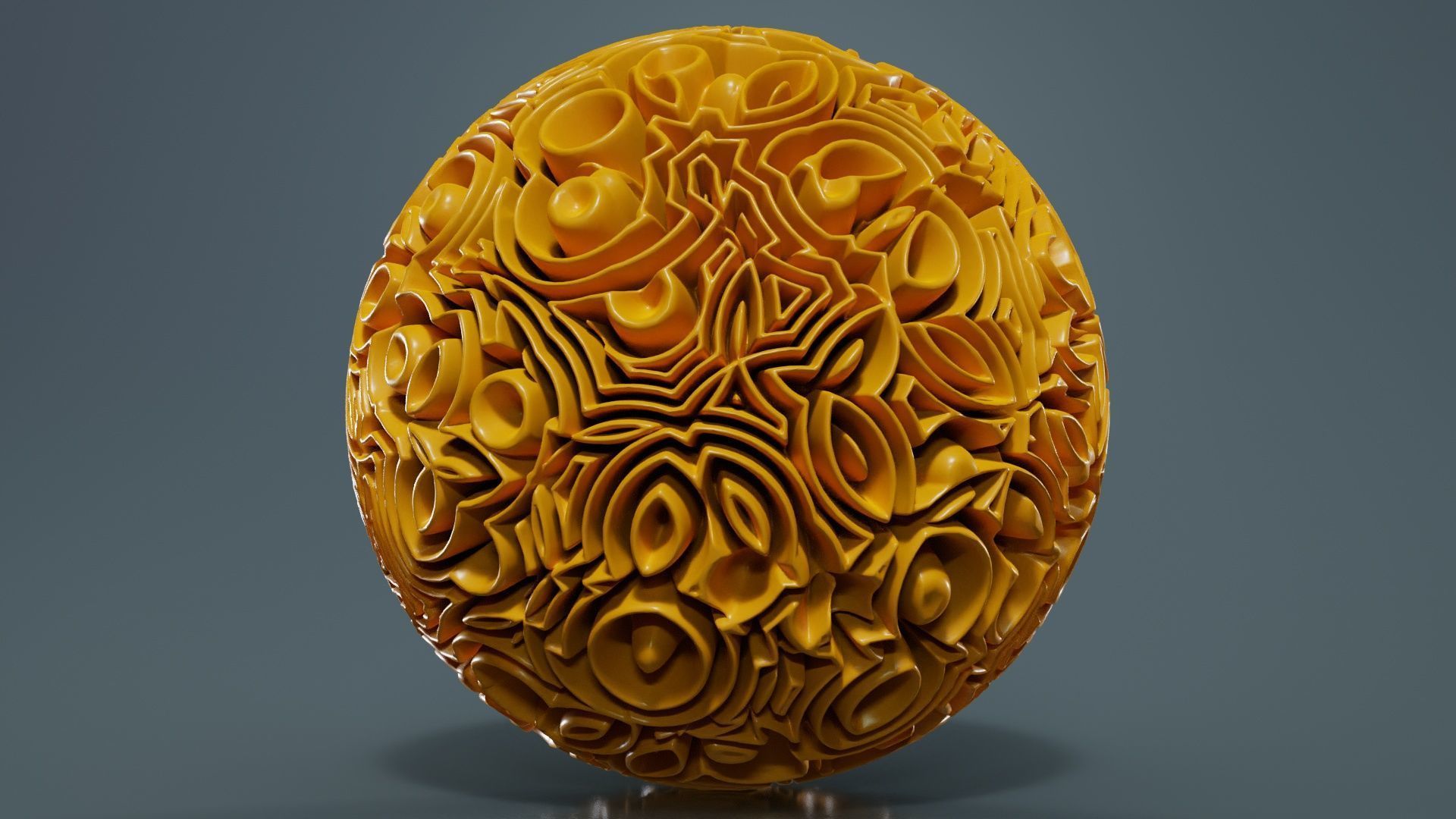 Beauty Ball 3D model_4