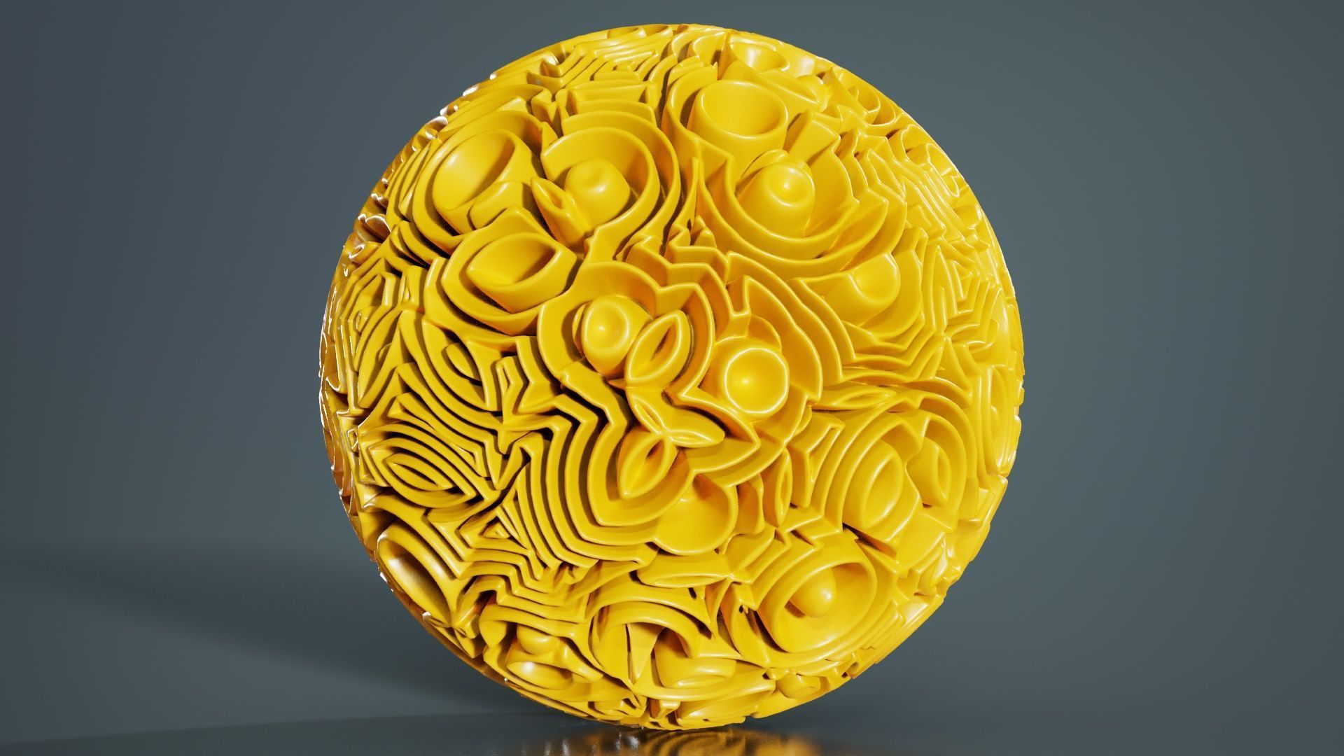 Beauty Ball 3D model_2