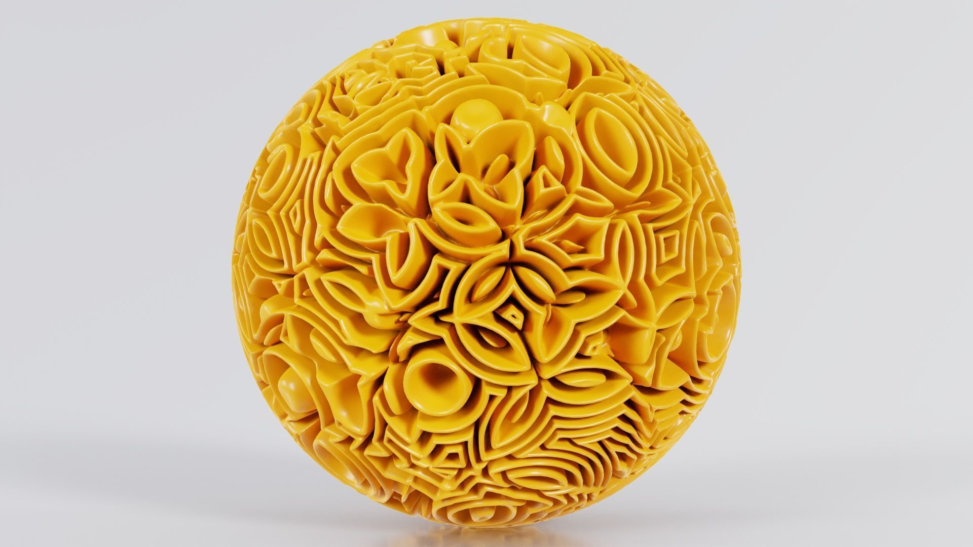 Beauty Ball 3D model_5