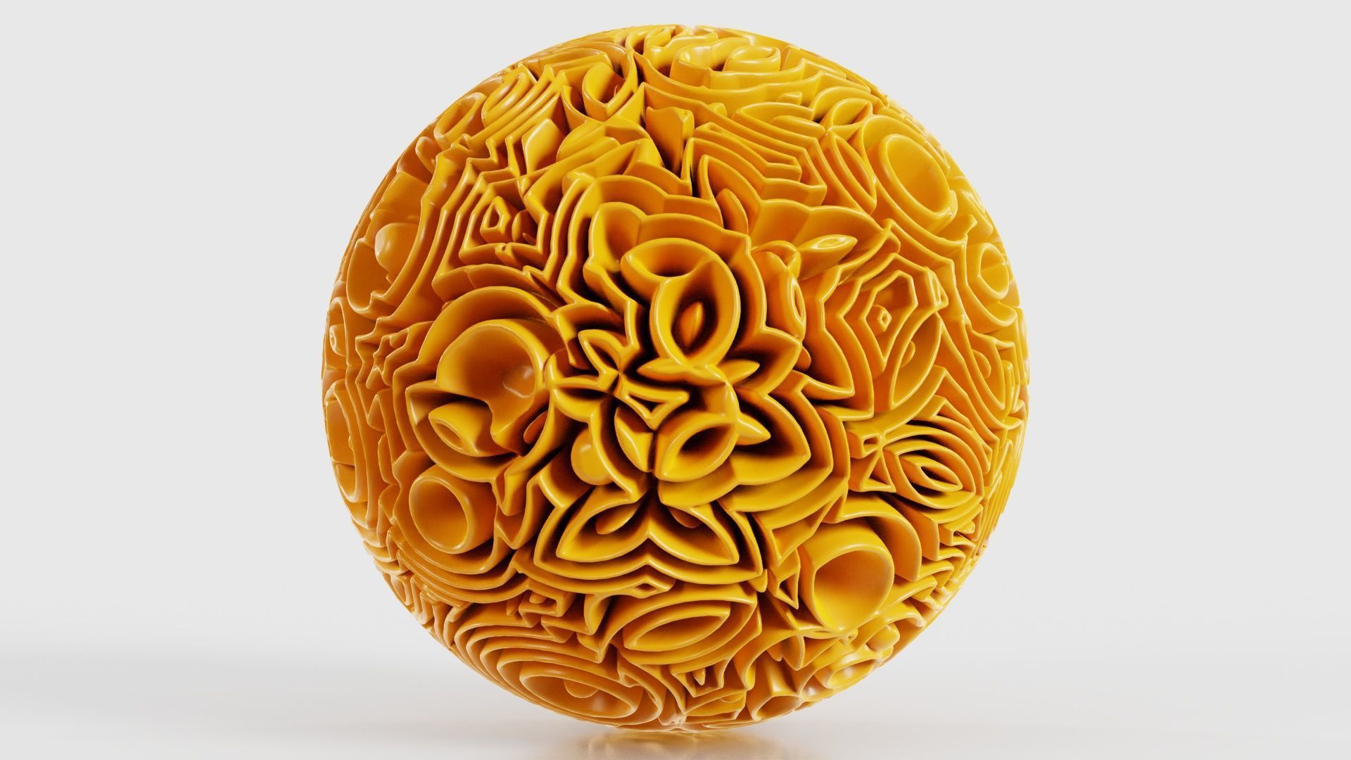 Beauty Ball 3D model_23