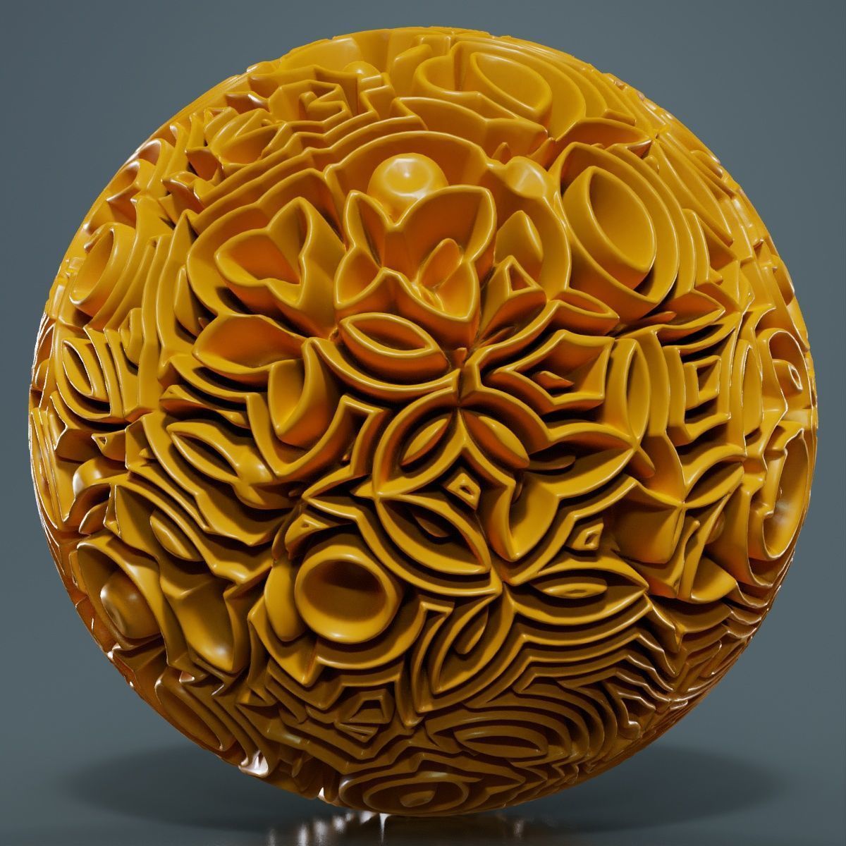 Beauty Ball 3D model_16