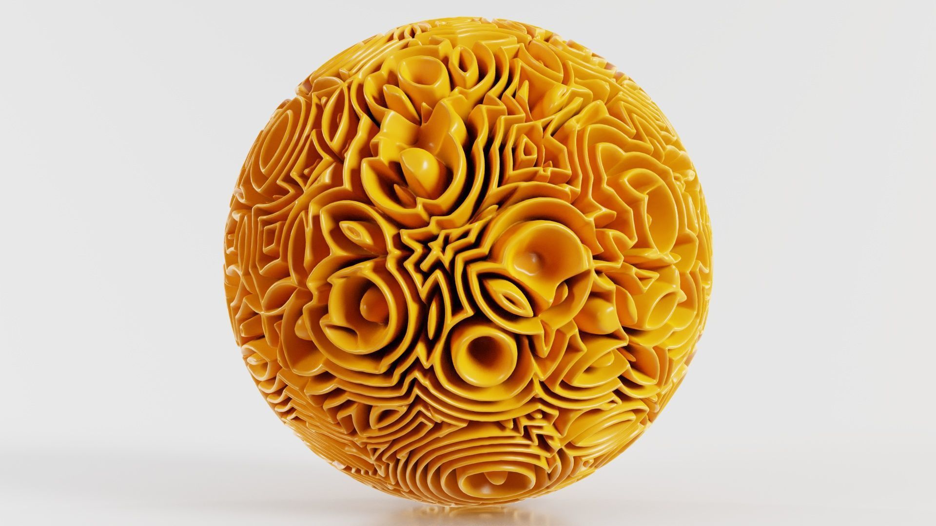 Beauty Ball 3D model_8