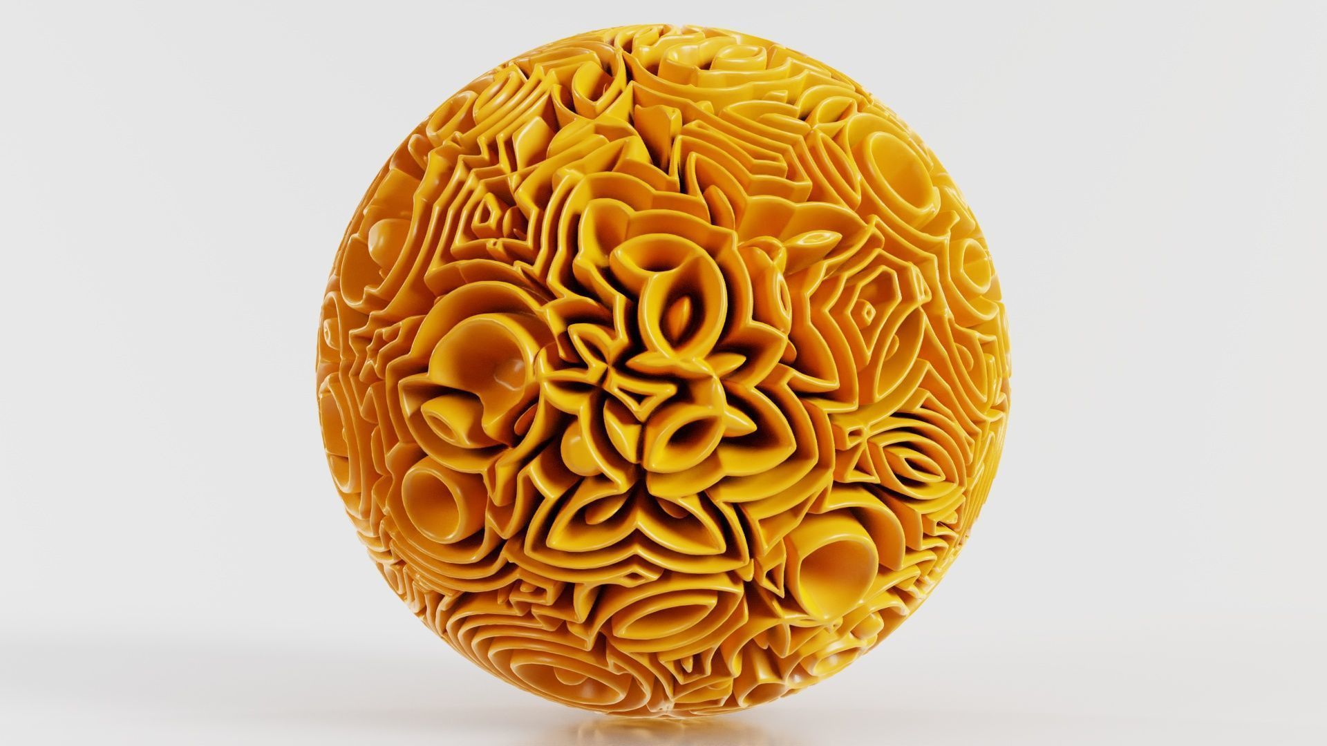 Beauty Ball 3D model_6