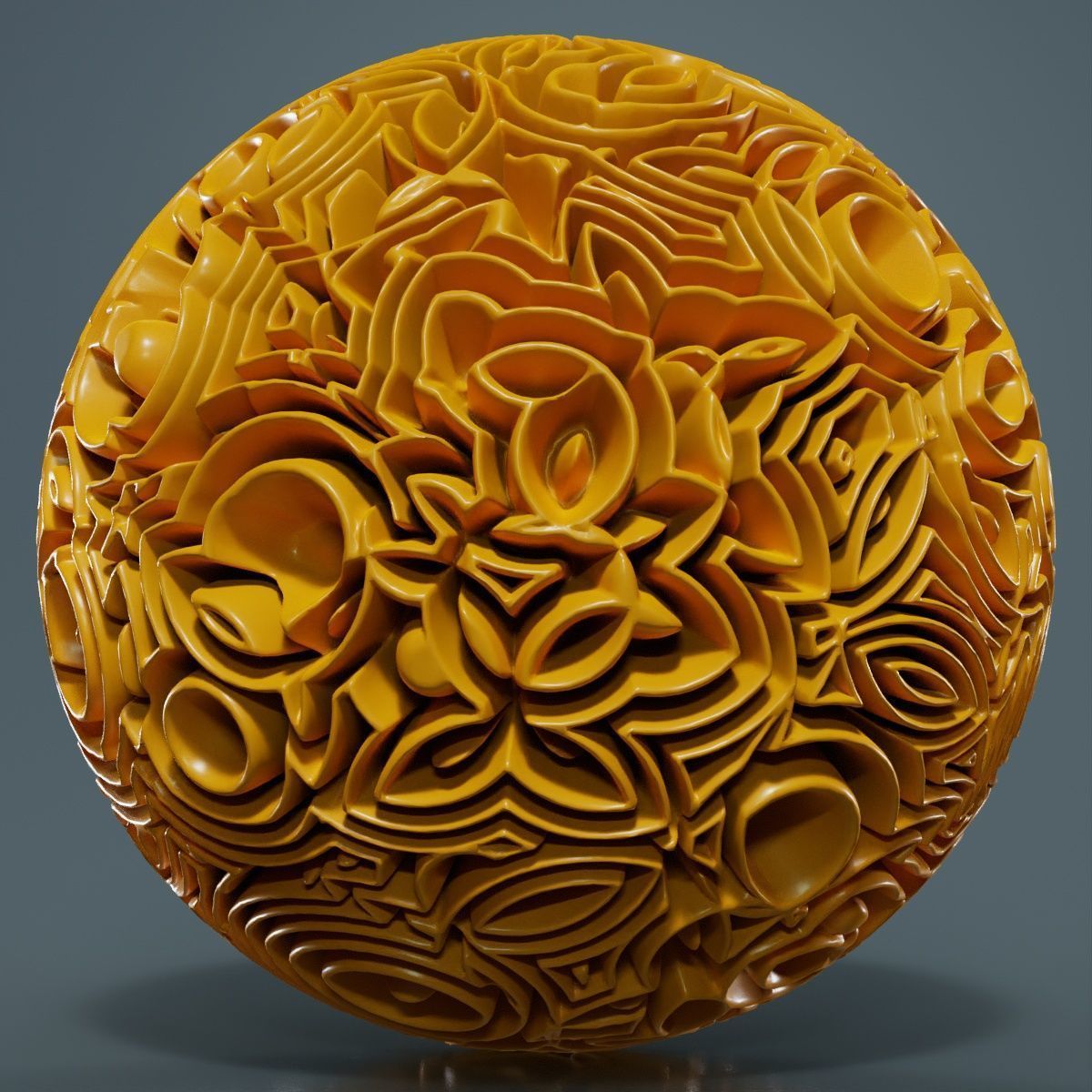 Beauty Ball 3D model_13